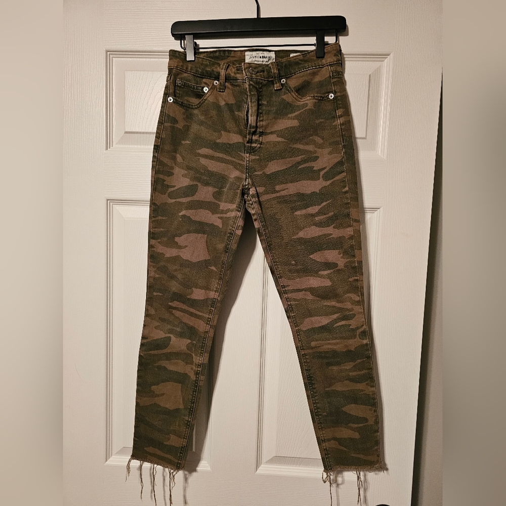Lucky Brand Camouflage Skinny Jeans